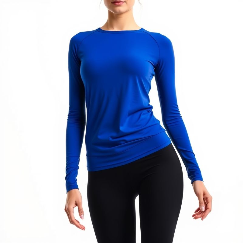 long sleeve yoga top women's