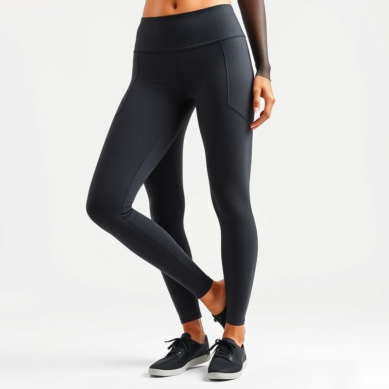 maternity sports bras with black pocket leggings
