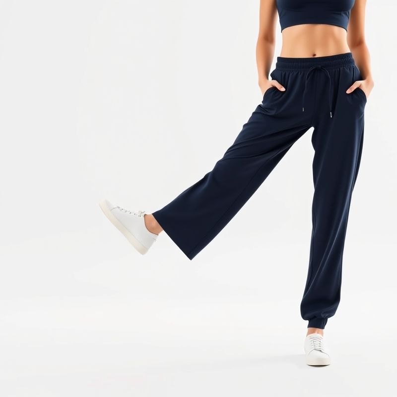 black jogger pants womens