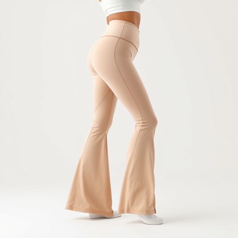 Sculpting Dreams flare active pants in midnight navy