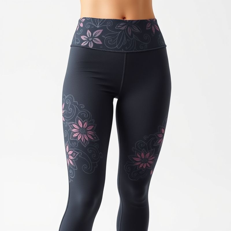printed yoga pants