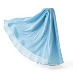 Sky Blue rose skirt by Byron Bay Cacao on a clean white studio background.
