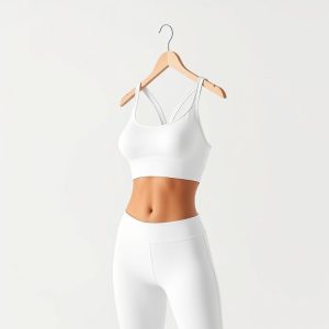 White yoga brands australia by luna australia on a clean white background.