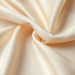 Close-up of the premium silk blend fabric from yoga brands australia by luna australia.
