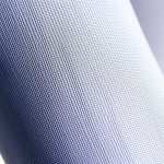 Close-up of the fabric texture and stitching on a flare yoga set.